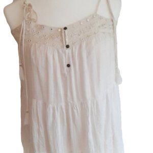 American Eagle boho romantic flowy top small